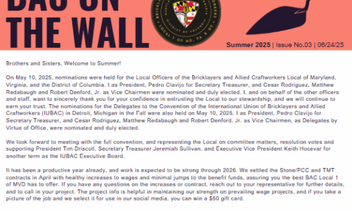 Summer Newsletter 2025 – July, August, & September.